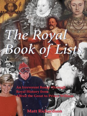 cover image of The Royal Book of Lists